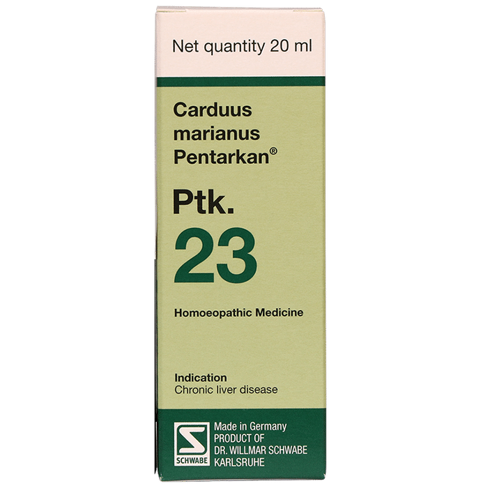 Dr Willmar Schwabe Germany Carduus Marianus Pentarkan Ptk 23 Drop - Classic Derma