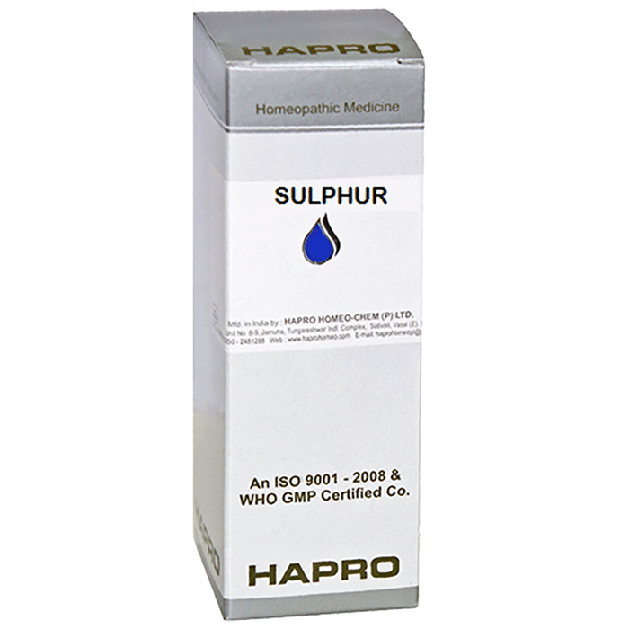 Hapro Sulphur Dilution 10M - Classic Derma