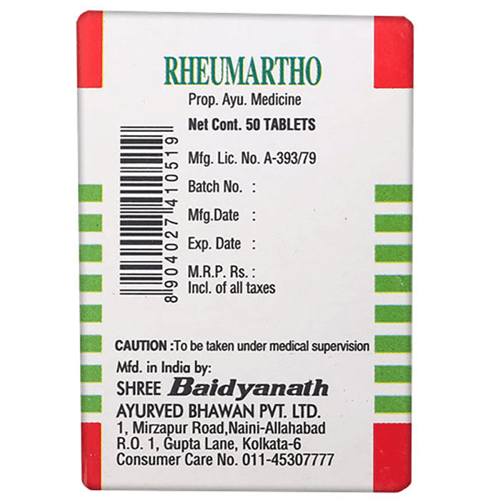 Baidyanath (Noida) Rheumartho Tablet