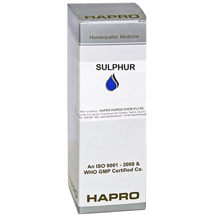 Hapro Sulphur Dilution 50M - Classic Derma