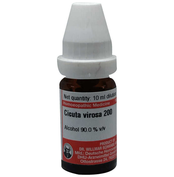 Dr Willmar Schwabe Germany Cicuta Virosa Dilution 200 - Classic Derma