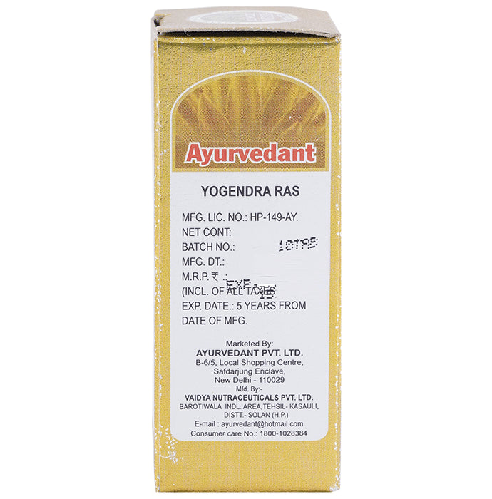 Baidyanath Ayurvedant Yogendra Ras with Gold Tablet