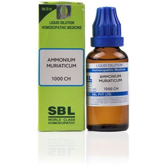 SBL Ammonium Muriaticum Dilution 1000 CH - Classic Derma
