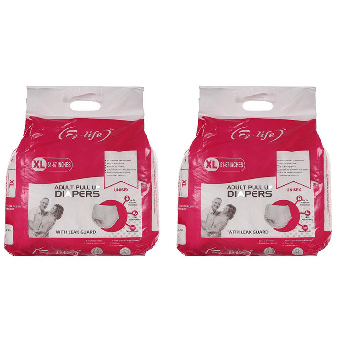 Ez-Life Adult Pull Up Diaper (10 Each) XL - Classic Derma