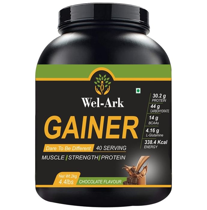 Wel-Ark Gainer Powder Chocolate - Classic Derma