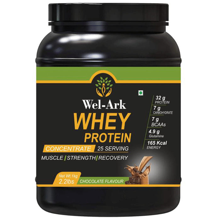 Wel-Ark Whey Protein Concentrate Powder Chocolate - Classic Derma