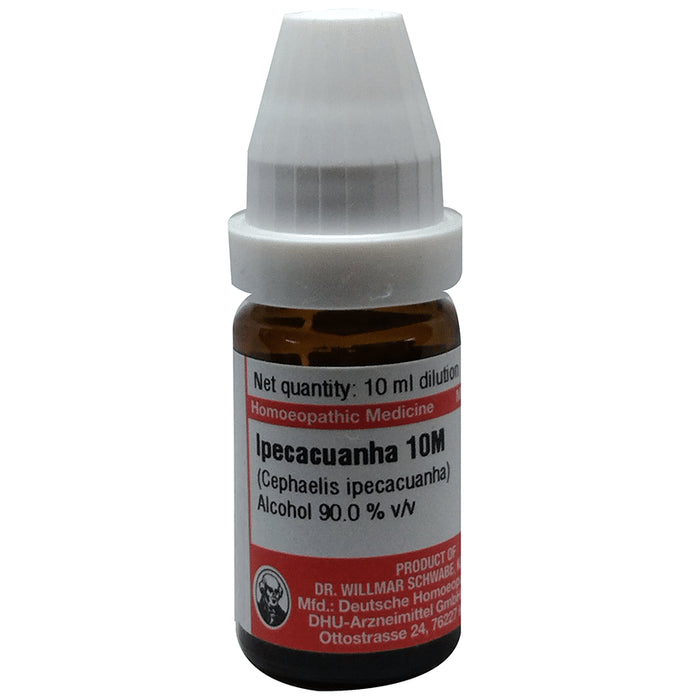 Dr Willmar Schwabe Germany Ipecacuanha (Cephaelis Ipecacuanha) Dilution 10M - Classic Derma