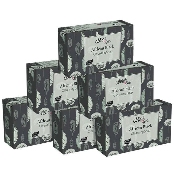 Mirah Belle African Black Soap (125gm Each) - Classic Derma