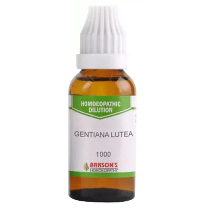 Bakson's Homeopathy Gentiana Lutea Dilution 1000 CH