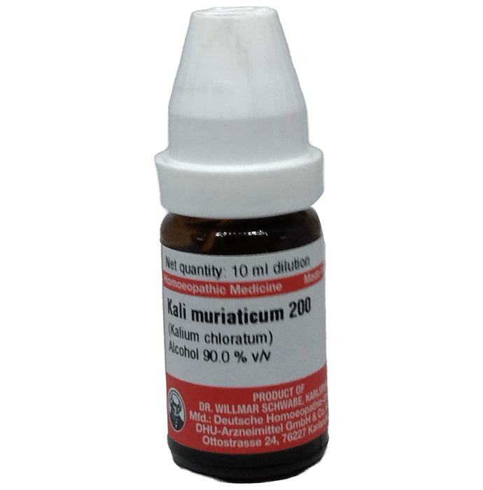 Dr Willmar Schwabe Germany Kali Muriaticum Dilution 200 - Classic Derma