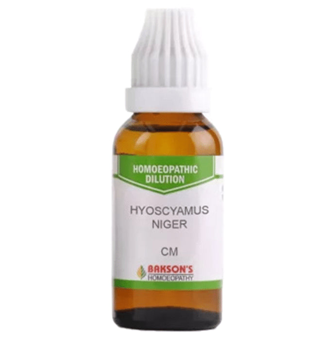 Bakson's Homeopathy Hyoscyamus Niger Dilution CM
