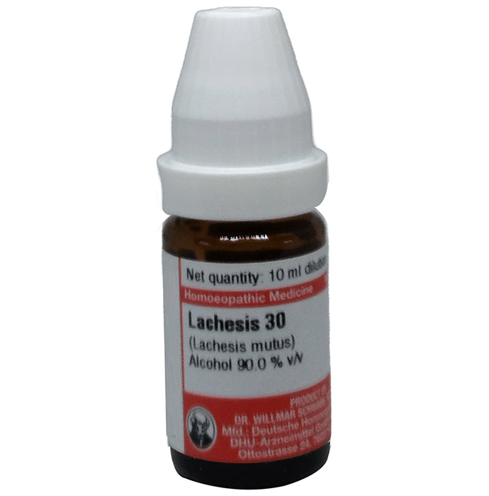 Dr Willmar Schwabe Germany Lachesis Mutus Dilution 30 - Classic Derma