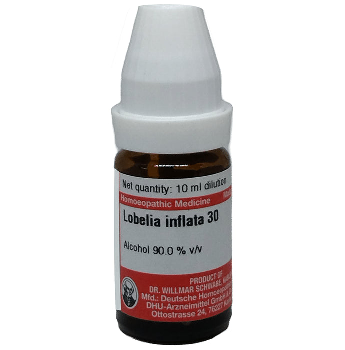 Dr Willmar Schwabe Germany Lobelia Inflata Dilution 30 - Classic Derma