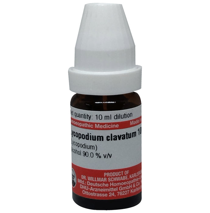 Dr Willmar Schwabe Germany Lycopodium Clavatum Dilution 10M - Classic Derma