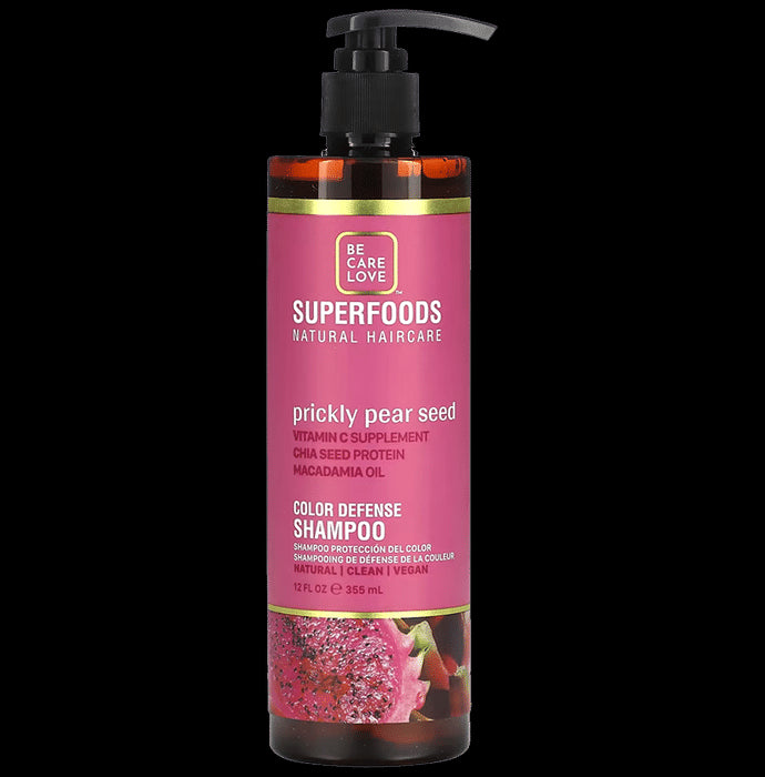 Be Care Love Natural Haircare Prickly Pear Seed Color Defense Shampoo - Classic Derma