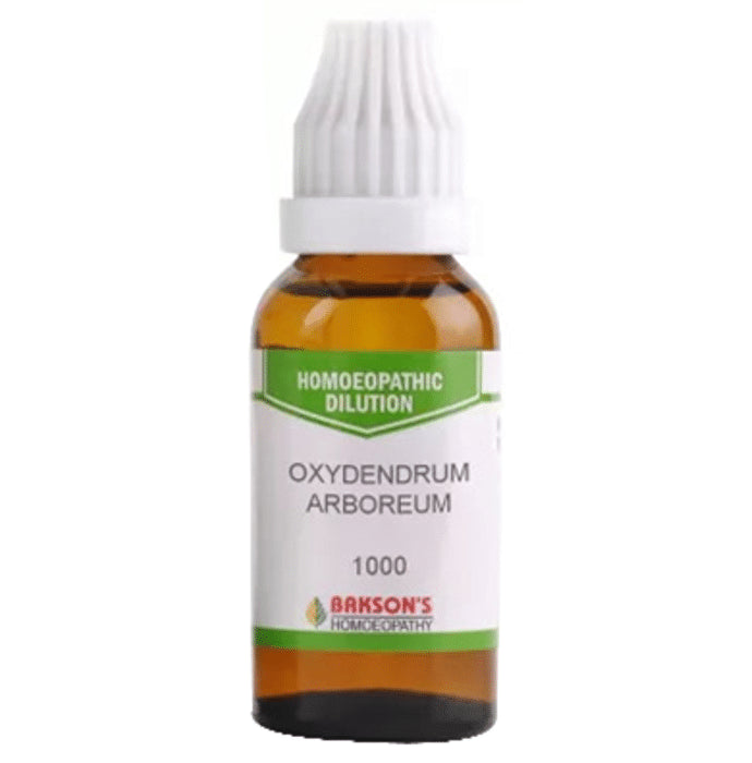 Bakson's Homeopathy Oxydendrum Arboreum Dilution 1000 CH