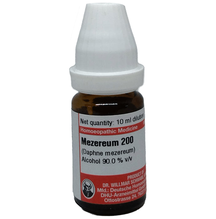 Dr Willmar Schwabe Germany Mezereum (Daphne Mezereum) Dilution 200 - Classic Derma