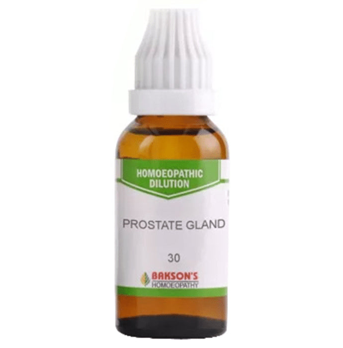 Bakson's Homeopathy Prostate Gland Dilution 30