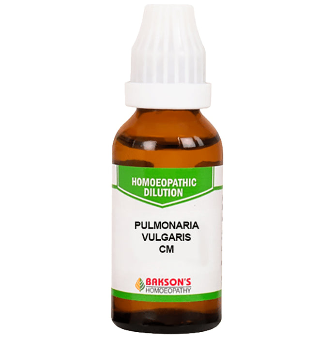 Bakson's Homeopathy Pulmonaria Vulgaris Dilution CM