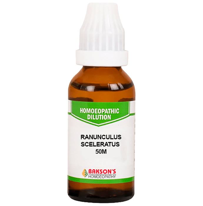 Bakson's Homeopathy Ranunculus Sceleratus Dilution 50M