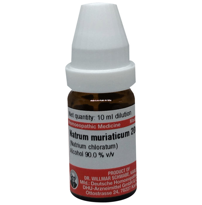 Dr Willmar Schwabe Germany Natrum Muriaticum Dilution 200 - Classic Derma