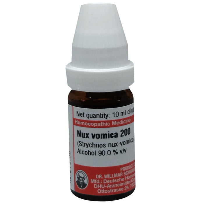 Dr Willmar Schwabe Germany Nux Vomica Dilution 200 - Classic Derma