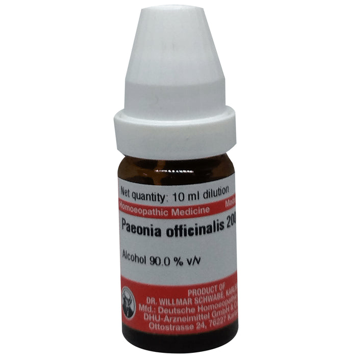 Dr Willmar Schwabe Germany Paeonia Officinalis Dilution 200 - Classic Derma