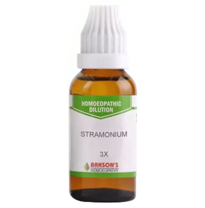Bakson's Homeopathy Stramonium Dilution 3X