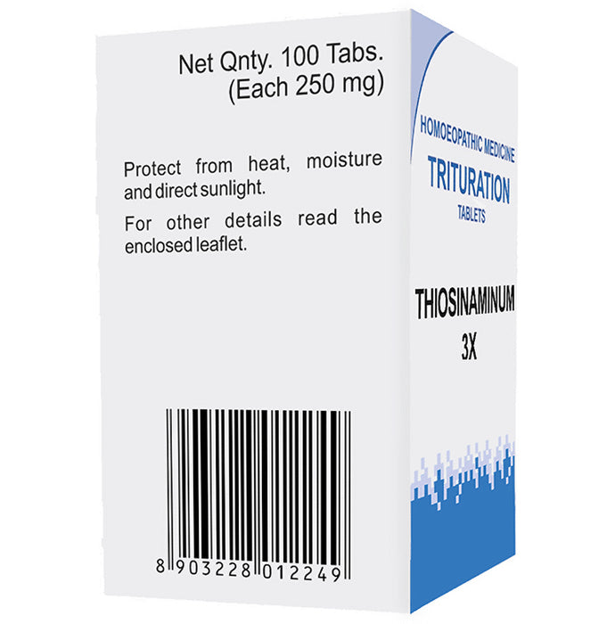 Bakson's Homeopathy Thiosinaminum Trituration Tablet 3X