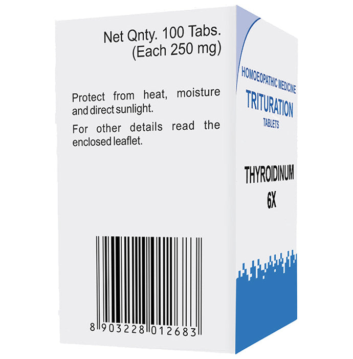 Bakson's Homeopathy Thyroidinum Trituration Tablet 6X