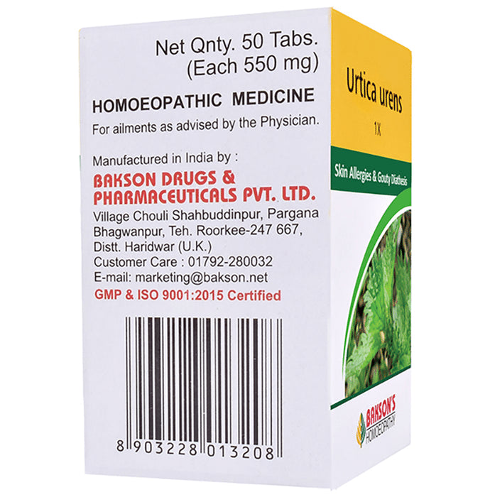 Bakson's Homeopathy Urtica Urens 1X