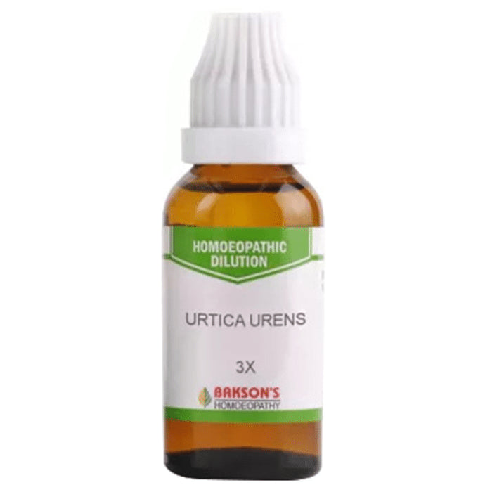 Bakson's Homeopathy Urtica Urens Dilution 3X