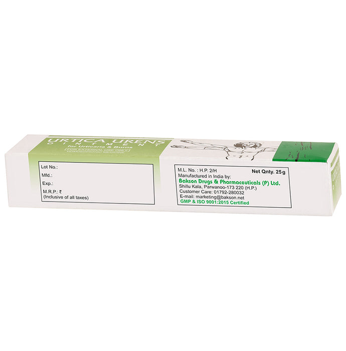 Bakson's Homeopathy Urtica Urens Ointment