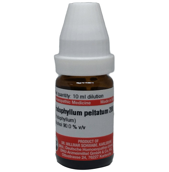Dr Willmar Schwabe Germany Podophyllum Peltatum Dilution 30 - Classic Derma
