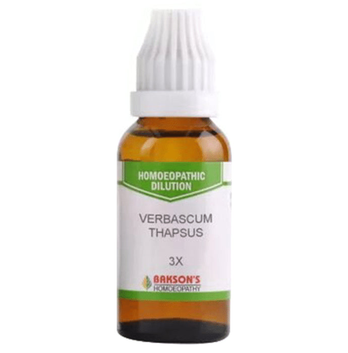 Bakson's Homeopathy Verbascum Thapsus Dilution 3X