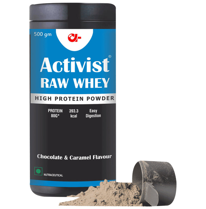 Activist Raw Whey High Protein Powder Chocolate & Caramel - Classic Derma