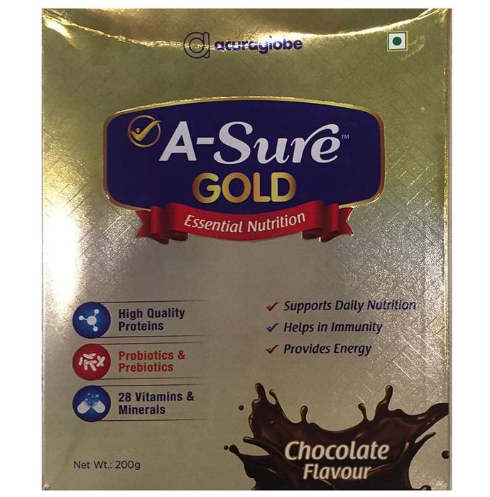 Acuraglobe A-Sure Gold Powder Chocolate - Classic Derma