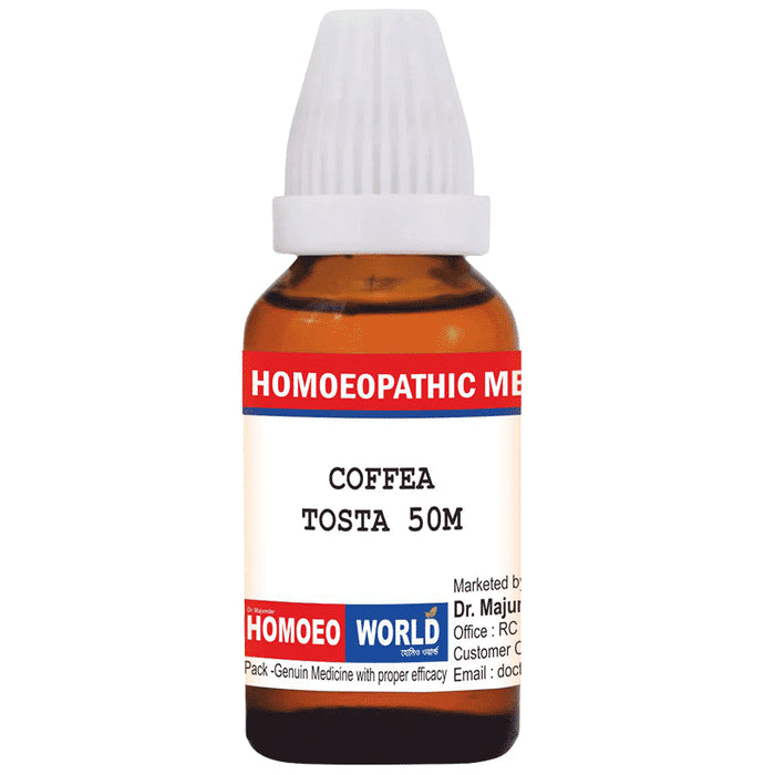Dr. Majumder Homeo World Coffea Tosta Dillution 50M - Classic Derma