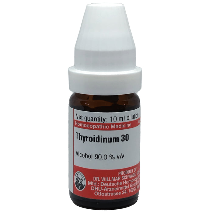 Dr Willmar Schwabe Germany Thyroidinum Dilution 30 - Classic Derma