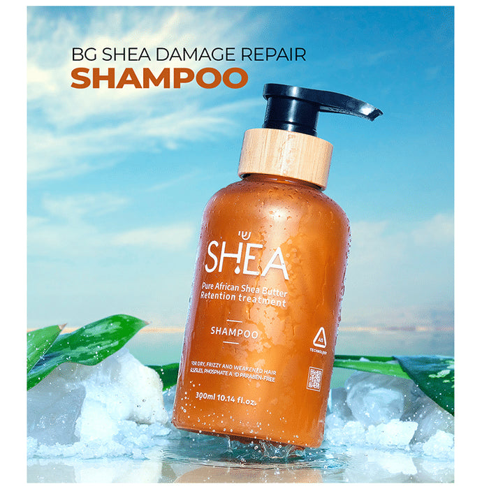 Beauty Garage Pure African Shea Butter Retention Treatment Shampoo