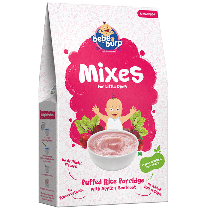 Bebe Burp Mixes Porridge 6M+ Puffed Rice