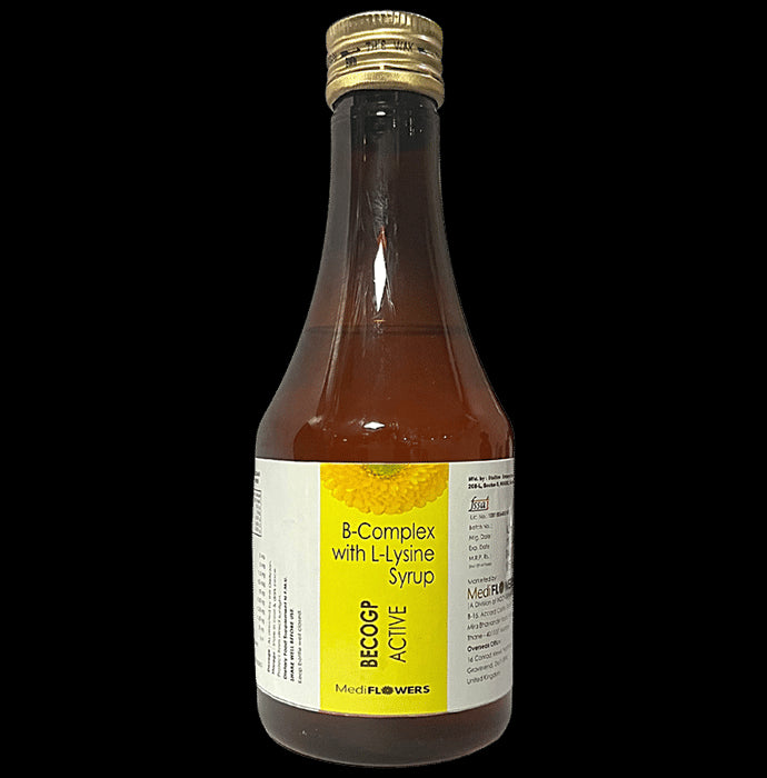 Becogp Active Syrup Sugar Free