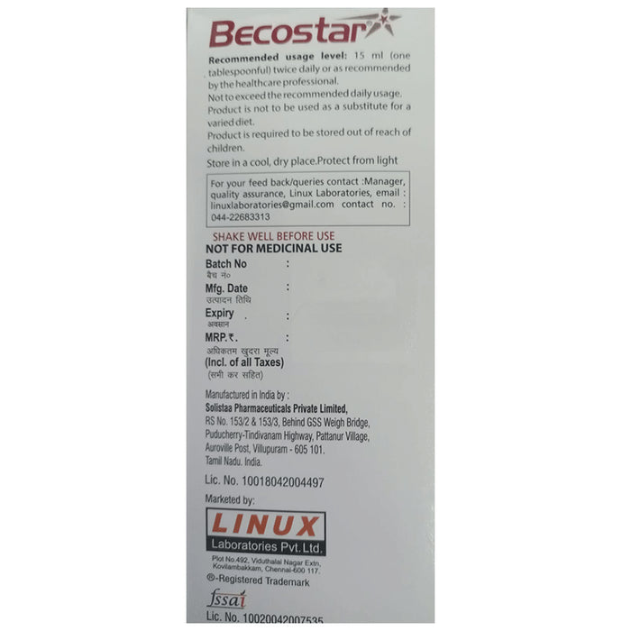 Becostar Syrup