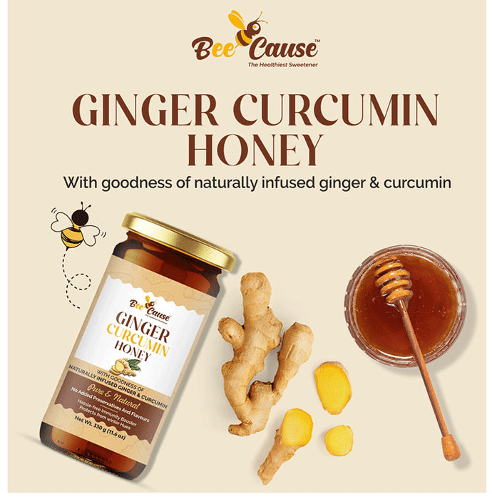 Bee Cause Ginger Curcumin Honey