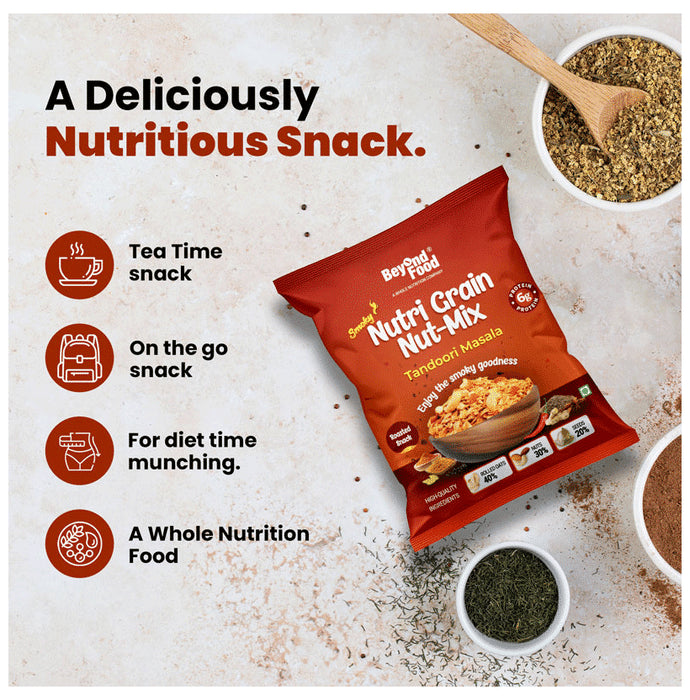 Beyond Food Nutri Grain Nut-Mix Tandoori Masala