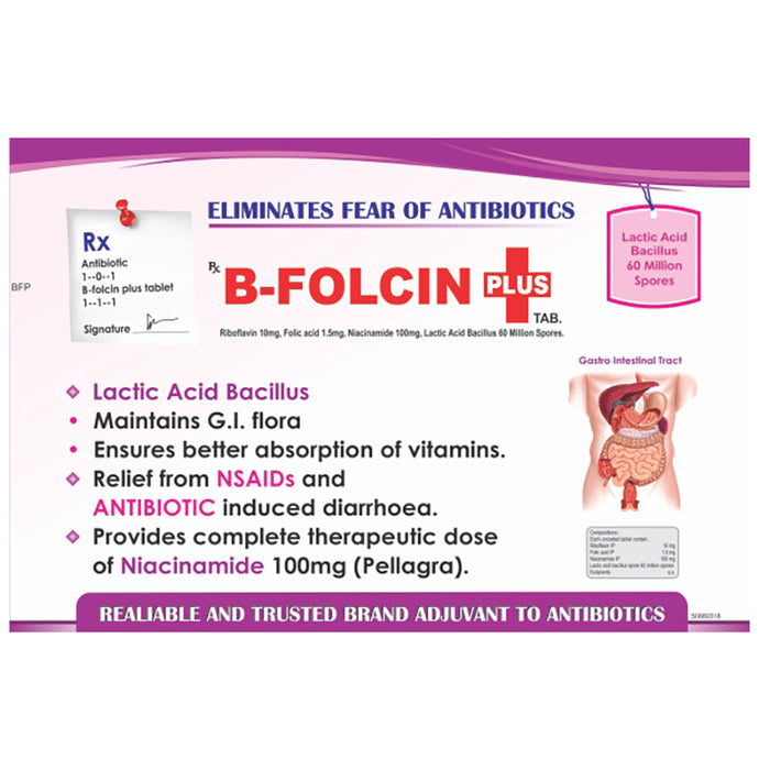 B-Folcin Plus Tablet