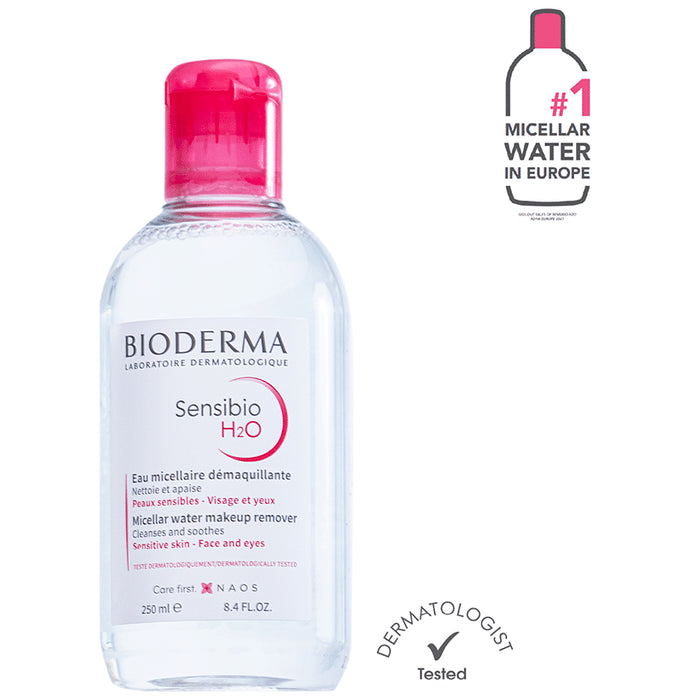 Bioderma Sensibio H2O Make-up Removing Micellar Water & Cleanser | For Sensitive Skin