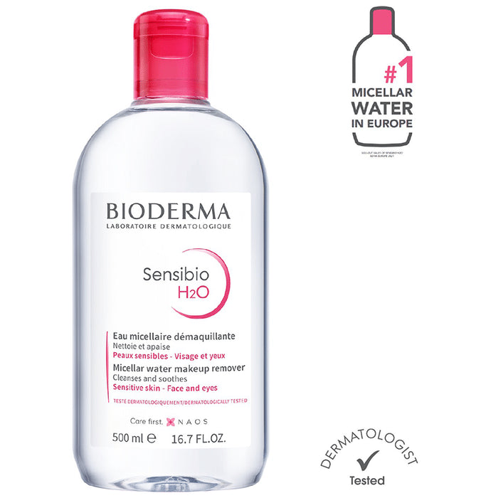 Bioderma Sensibio H2O Make-up Removing Micellar Water & Cleanser | For Sensitive Skin