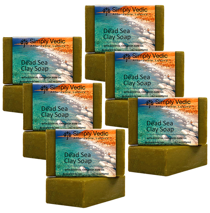 Simply Vedic Dead Sea Clay Soap - Classic Derma