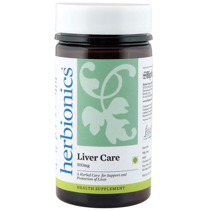 Bipha Ayurveda Herbionics Liver Care 500mg Tablet - Classic Derma